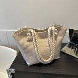 Straw Beach Bag