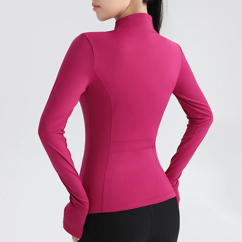 Stretch Fit Long Sleeve Jacket