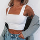 Square Neck Crop Top