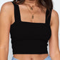 Square Neck Crop Top